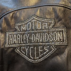 Ladies Leather Harley Davidson Jacket